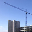 Construction photo of the new Queen Elizabeth Hospital Birmingham