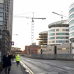 Construction photo of the new Queen Elizabeth Hospital Birmingham