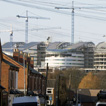 Construction photo of the new Queen Elizabeth Hospital Birmingham