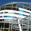 Construction photo of the new Queen Elizabeth Hospital Birmingham