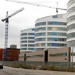 Construction photo of the new Queen Elizabeth Hospital Birmingham