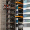 Construction photo of the new Queen Elizabeth Hospital Birmingham