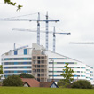 Construction photo of the new Queen Elizabeth Hospital Birmingham