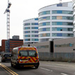 Construction photo of the new Queen Elizabeth Hospital Birmingham