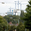 Construction photo of the new Queen Elizabeth Hospital Birmingham