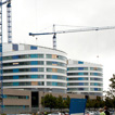 Construction photo of the new Queen Elizabeth Hospital Birmingham