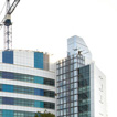 Construction photo of the new Queen Elizabeth Hospital Birmingham