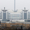 Construction photo of the new Queen Elizabeth Hospital Birmingham