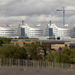 Construction photo of the new Queen Elizabeth Hospital Birmingham