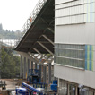 Construction photo of the new Queen Elizabeth Hospital Birmingham