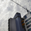 Construction photo of the new Queen Elizabeth Hospital Birmingham