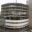 Construction photo of the new Queen Elizabeth Hospital Birmingham