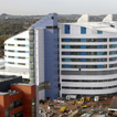 Construction photo of the new Queen Elizabeth Hospital Birmingham