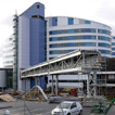 Construction photo of the new Queen Elizabeth Hospital Birmingham