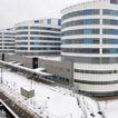 Construction photo of the new Queen Elizabeth Hospital Birmingham