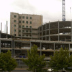 Construction photo of the new Queen Elizabeth Hospital Birmingham