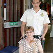 Photo from the first day of the move into the new Queen Elizabeth Hospital Birmingham