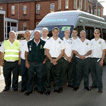 Photo from the first day of the move into the new Queen Elizabeth Hospital Birmingham