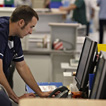 Photo from the first day of the move into the new Queen Elizabeth Hospital Birmingham