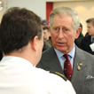 Photo from the recent visit to Queen Elizabeth Hospital Birmingham by the Prince of Wales and the Prime Minister