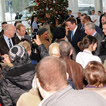 Photo from the recent visit to Queen Elizabeth Hospital Birmingham by the Prince of Wales and the Prime Minister