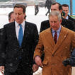 Photo from the recent visit to Queen Elizabeth Hospital Birmingham by the Prince of Wales and the Prime Minister