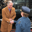 Photo from the recent visit to Queen Elizabeth Hospital Birmingham by the Prince of Wales and the Prime Minister