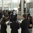 Photo from the recent visit to Queen Elizabeth Hospital Birmingham by the Prince of Wales and the Prime Minister