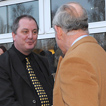 Photo from the recent visit to Queen Elizabeth Hospital Birmingham by the Prince of Wales and the Prime Minister