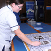 Photo from the Clocking Out event at the old Queen Elizabeth Hospital